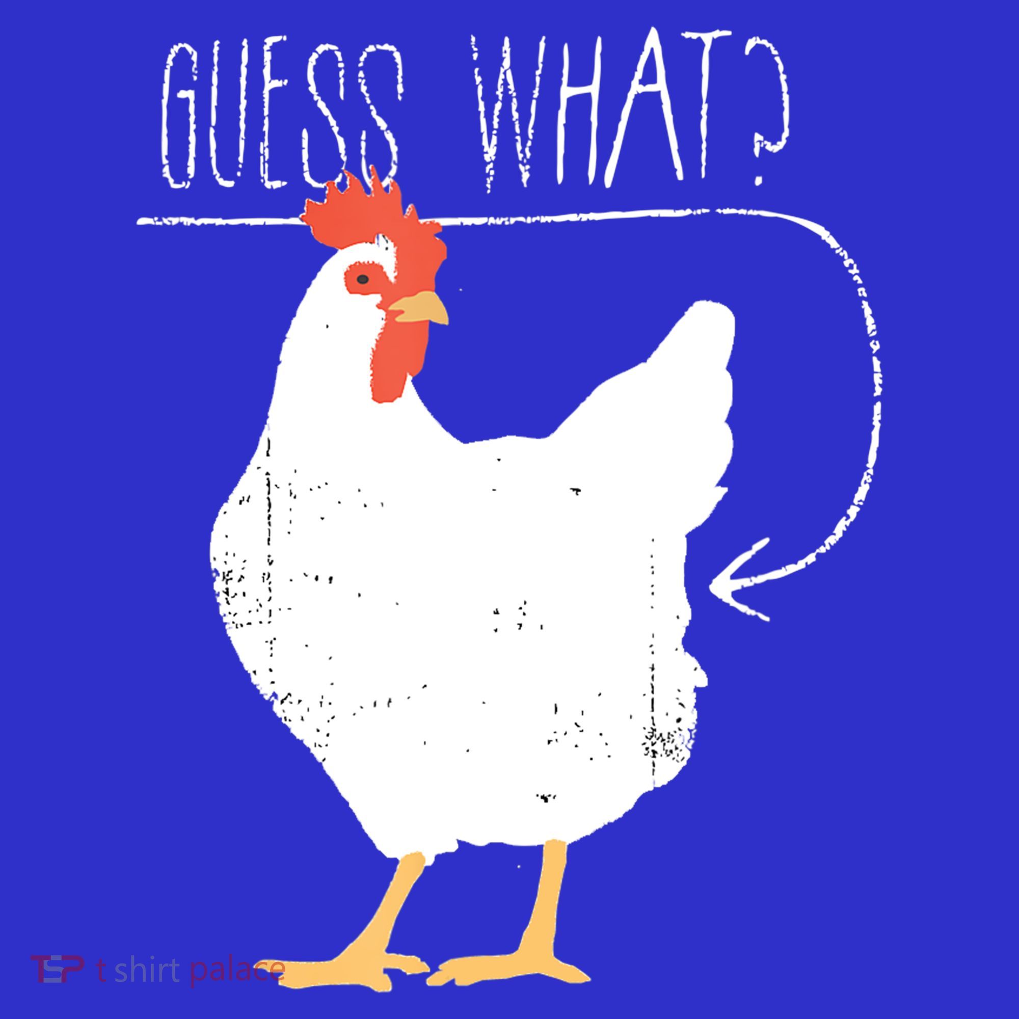Guess What Chicken Butt Coaster