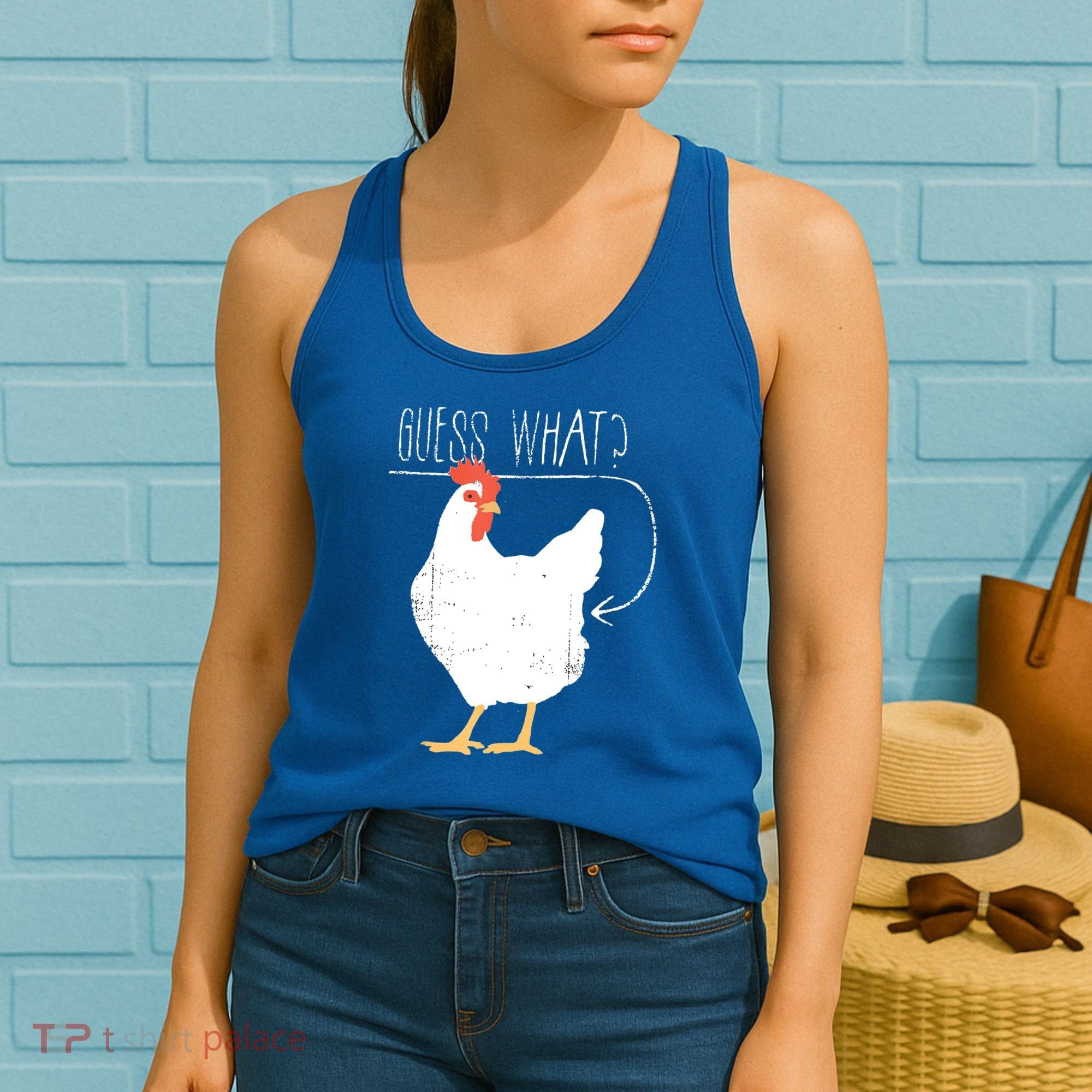Guess What Chicken Butt Women's Tank Top