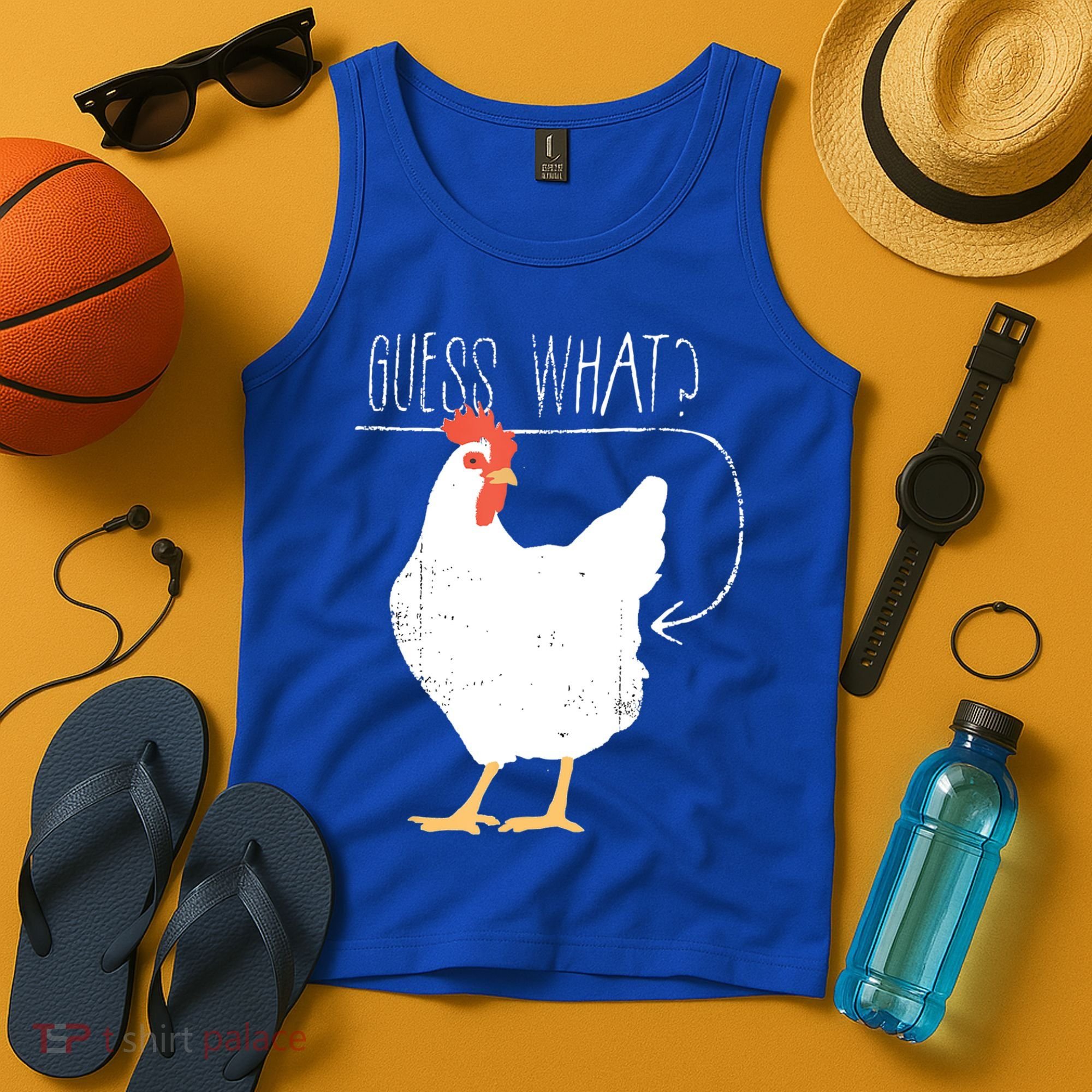 Guess What Chicken Butt Tank Top