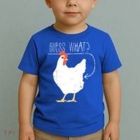 Guess What Chicken Butt Toddler T-Shirt thumb 2