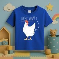 Guess What Chicken Butt Toddler T-Shirt thumb 3