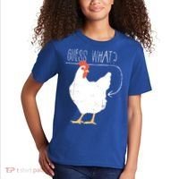 Guess What Chicken Butt Kids T-Shirt thumb 2