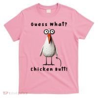 Guess What Chicken Butt Chicken Rooster Meme Funny Costume T-Shirt thumb 0