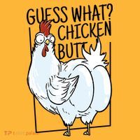 Guess What Chicken Butt Funny Sustainable Knit Beanie thumb 2