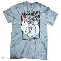 Guess What Chicken Butt Funny Tie-Dye T-Shirt thumb 0