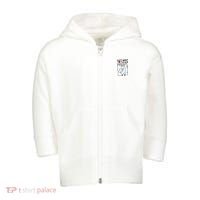 Guess What Chicken Butt Funny Toddler Zip Fleece Hoodie thumb 0