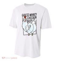 Guess What Chicken Butt Funny Youth Performance Sprint T-Shirt thumb 0