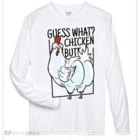 Guess What Chicken Butt Funny Zone Performance Long-Sleeve T-Shirt thumb 0