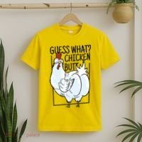 Guess What Chicken Butt Funny T-Shirt thumb 2