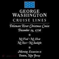 George Washington Crossing Delaware River 1776 Mousepad thumb 1
