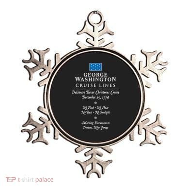 George Washington Crossing Delaware River 1776 Ornament