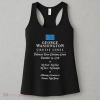 George Washington Crossing Delaware River 1776 Women's Tank Top thumb 3