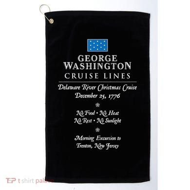 George Washington Crossing Delaware River 1776 Golf Towel