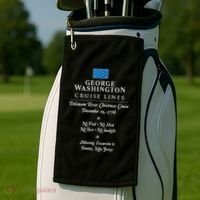 George Washington Crossing Delaware River 1776 Golf Towel thumb 2