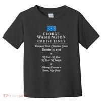 George Washington Crossing Delaware River 1776 Toddler T-Shirt thumb 0