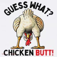 Guess What Chicken Butt Chicken Apron thumb 3