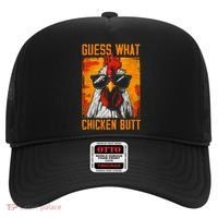 Guess What Chicken Butt Funny Saying Rooster Hat thumb 0