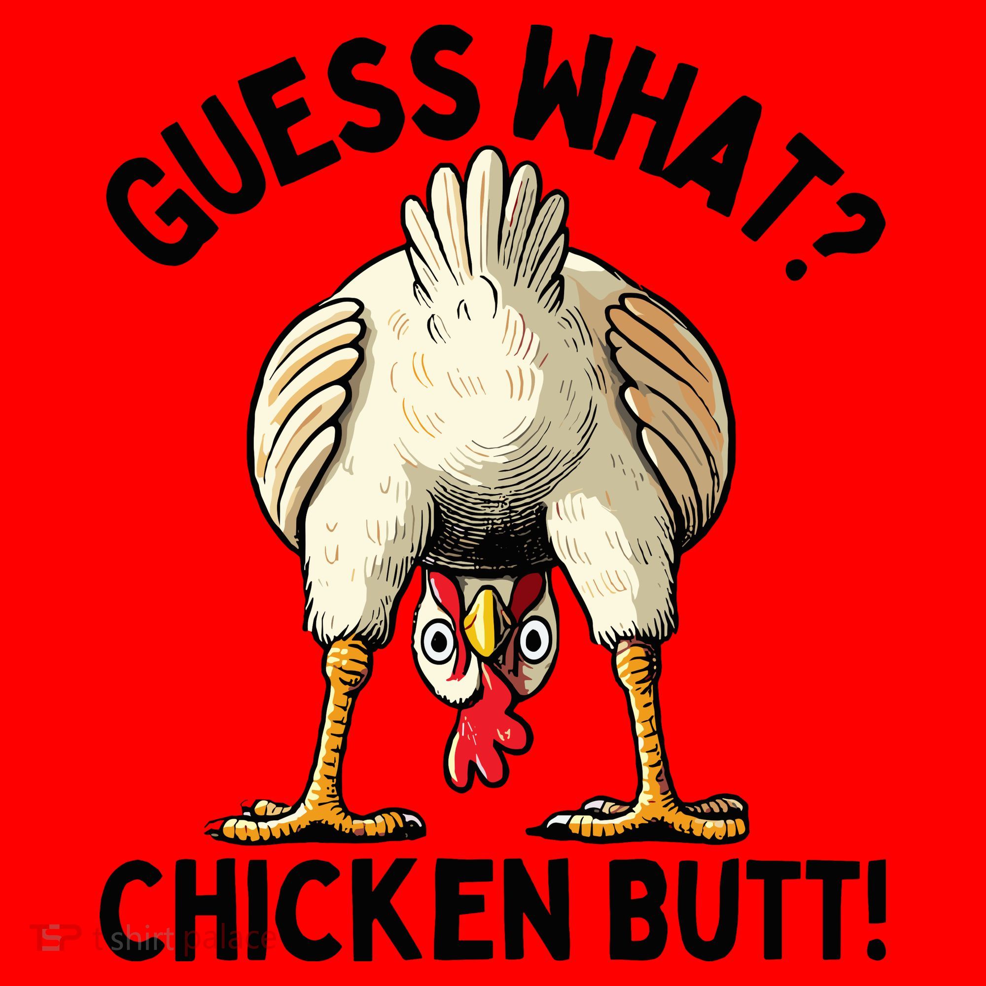 Guess What Chicken Butt! Santa Hat