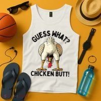 Guess What Chicken Butt! Tank Top thumb 4