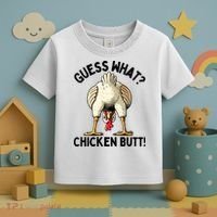 Guess What Chicken Butt! Toddler T-Shirt thumb 3