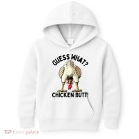 Guess What Chicken Butt! Kids Hoodie thumb 0