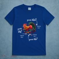 Guess What Chicken Butt Guess Why Chicke Thigh Guess Who Poo Gift T-Shirt thumb 5