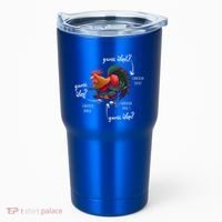 Guess What Chicken Butt Guess Why Chicke Thigh Guess Who Poo Gift Tumbler thumb 0