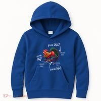 Guess What Chicken Butt Guess Why Chicke Thigh Guess Who Poo Gift Kids Hoodie thumb 0
