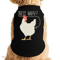 Guess What Chicken Butt Doggie Tank thumb 0