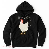 Guess What Chicken Butt Hoodie thumb 0