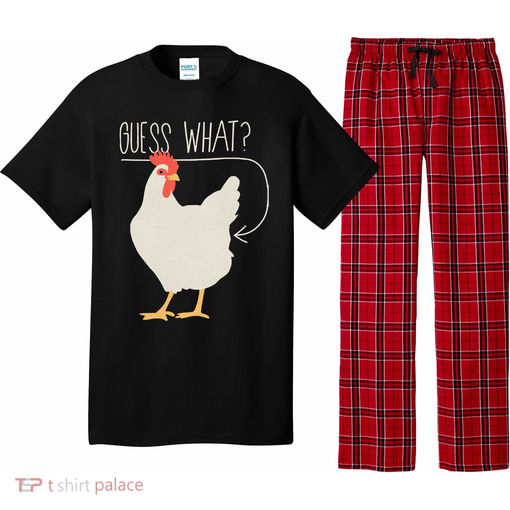 Guess What Chicken Butt Pajama Set