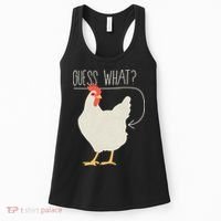 Guess What Chicken Butt Women's Tank Top thumb 0