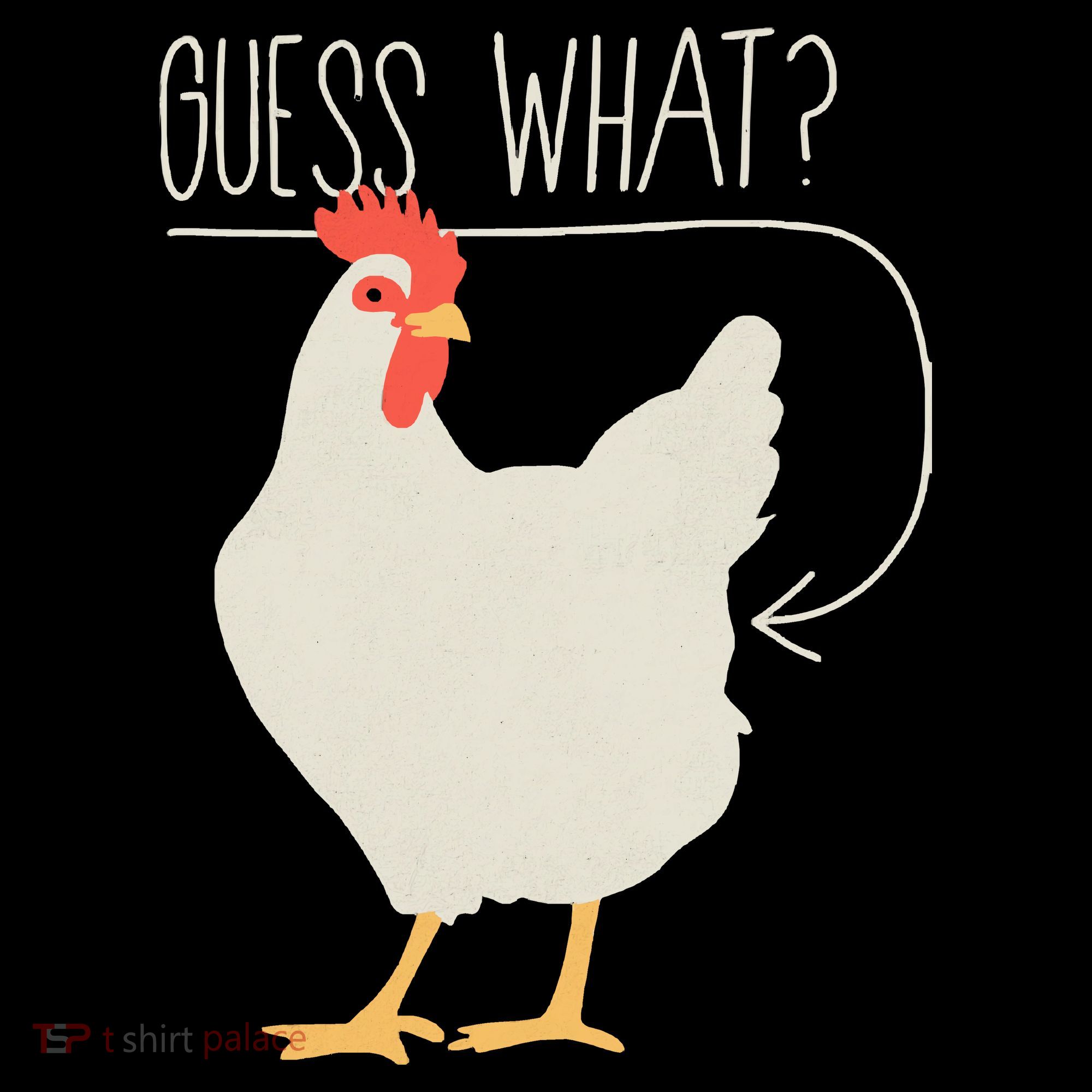 Guess What Chicken Butt Baby Bodysuit