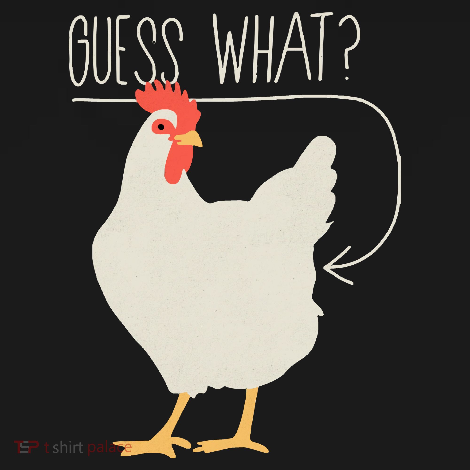 Guess What Chicken Butt Tank Top