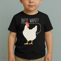Guess What Chicken Butt Toddler T-Shirt thumb 2