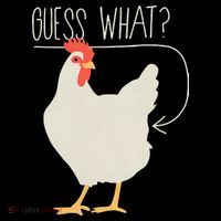 Guess What Chicken Butt Kids Long Sleeve Shirt thumb 2