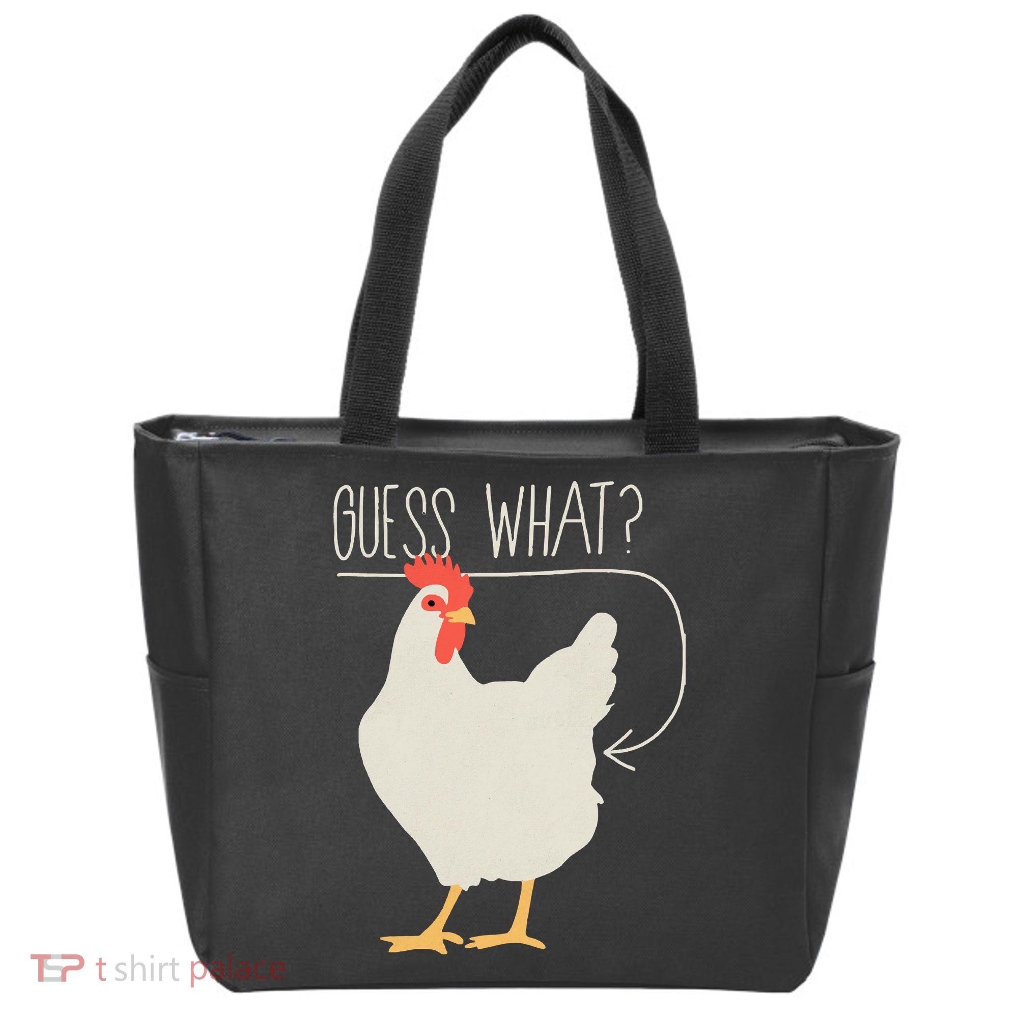 Guess What Chicken Butt Tote Bag
