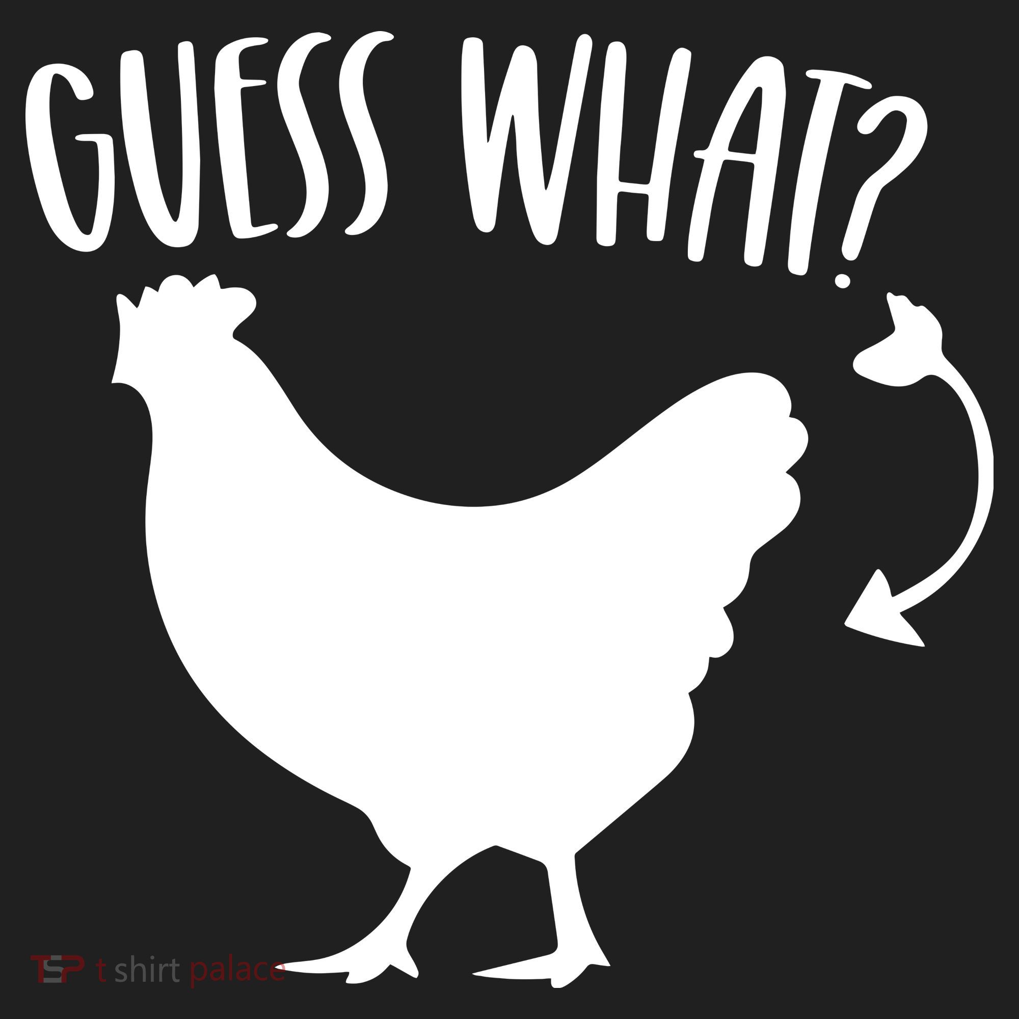 Guess What Chicken Butt Funny Rhyme Song Chicken Lovers Women's Sweatshirt