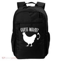 Guess What Chicken Butt Funny Rhyme Song Chicken Lovers Backpack thumb 0