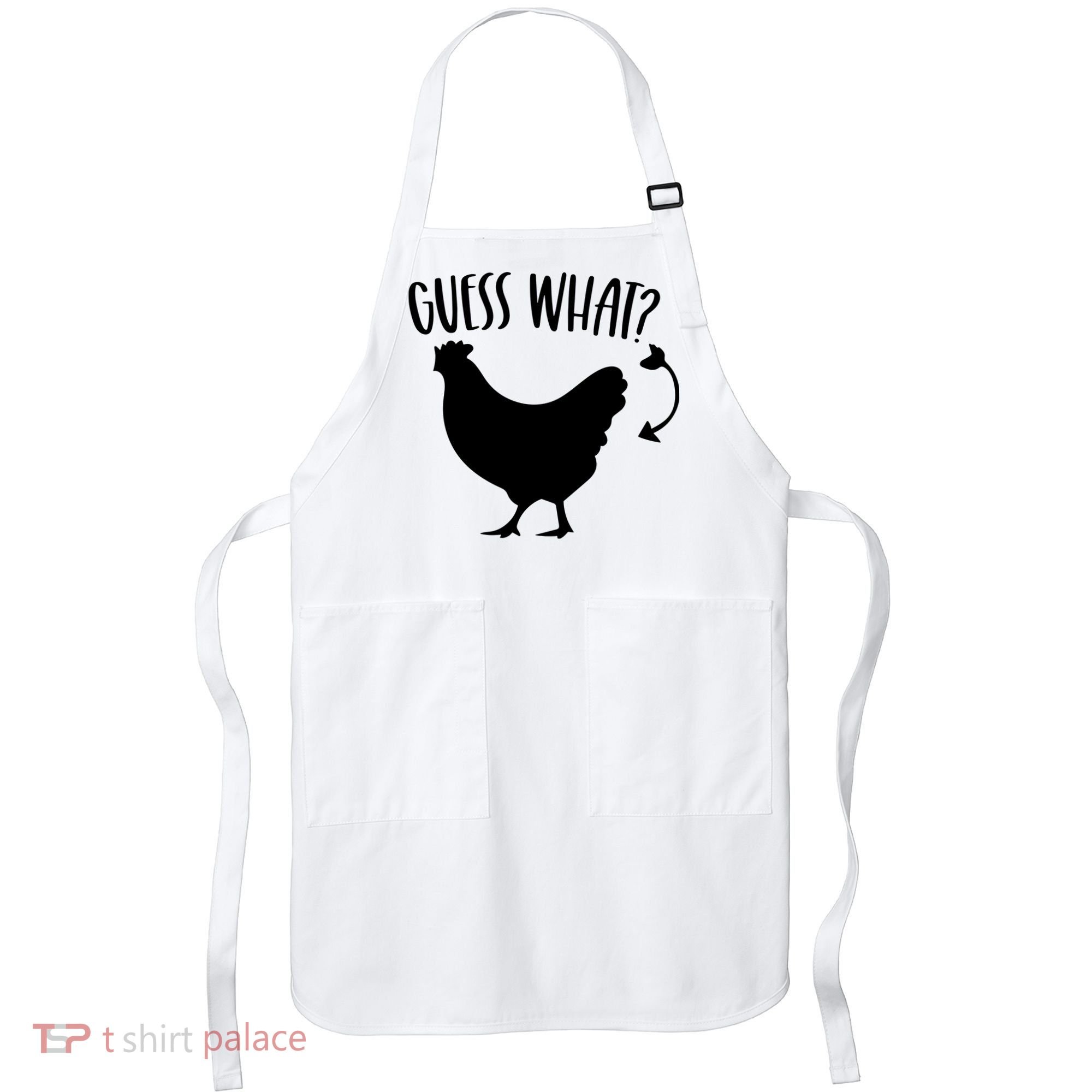 Guess What Chicken Butt Funny Rhyme Song Chicken Lovers Apron