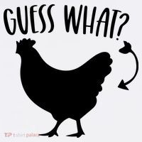 Guess What Chicken Butt Funny Rhyme Song Chicken Lovers Women's Hoodie thumb 2