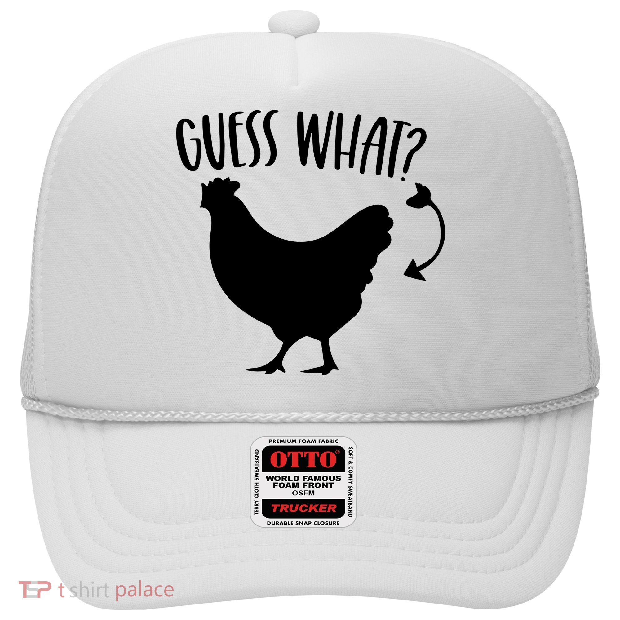 Guess What Chicken Butt Funny Rhyme Song Chicken Lovers Hat