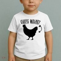 Guess What Chicken Butt Funny Rhyme Song Chicken Lovers Toddler T-Shirt thumb 2