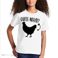 Guess What Chicken Butt Funny Rhyme Song Chicken Lovers Kids T-Shirt thumb 2