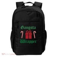 Gangsta Wrapper Christmas Backpack thumb 0