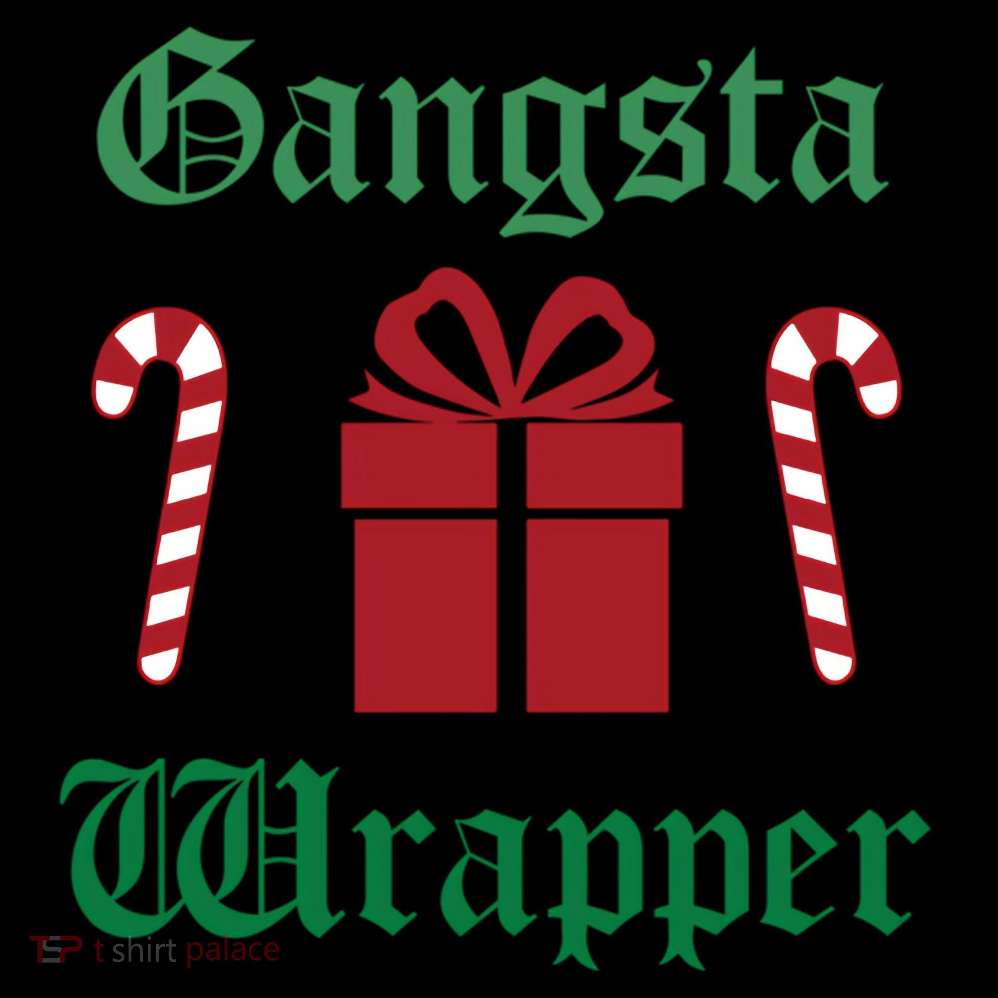Gangsta Wrapper Christmas Coffee Mug