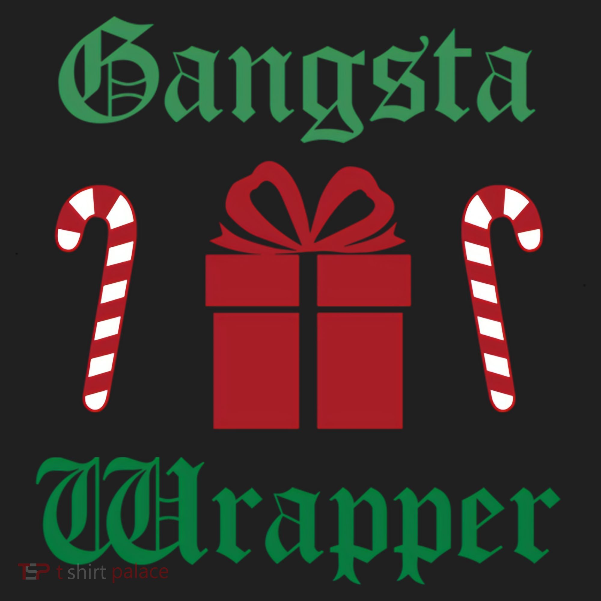 Gangsta Wrapper Christmas Tumbler