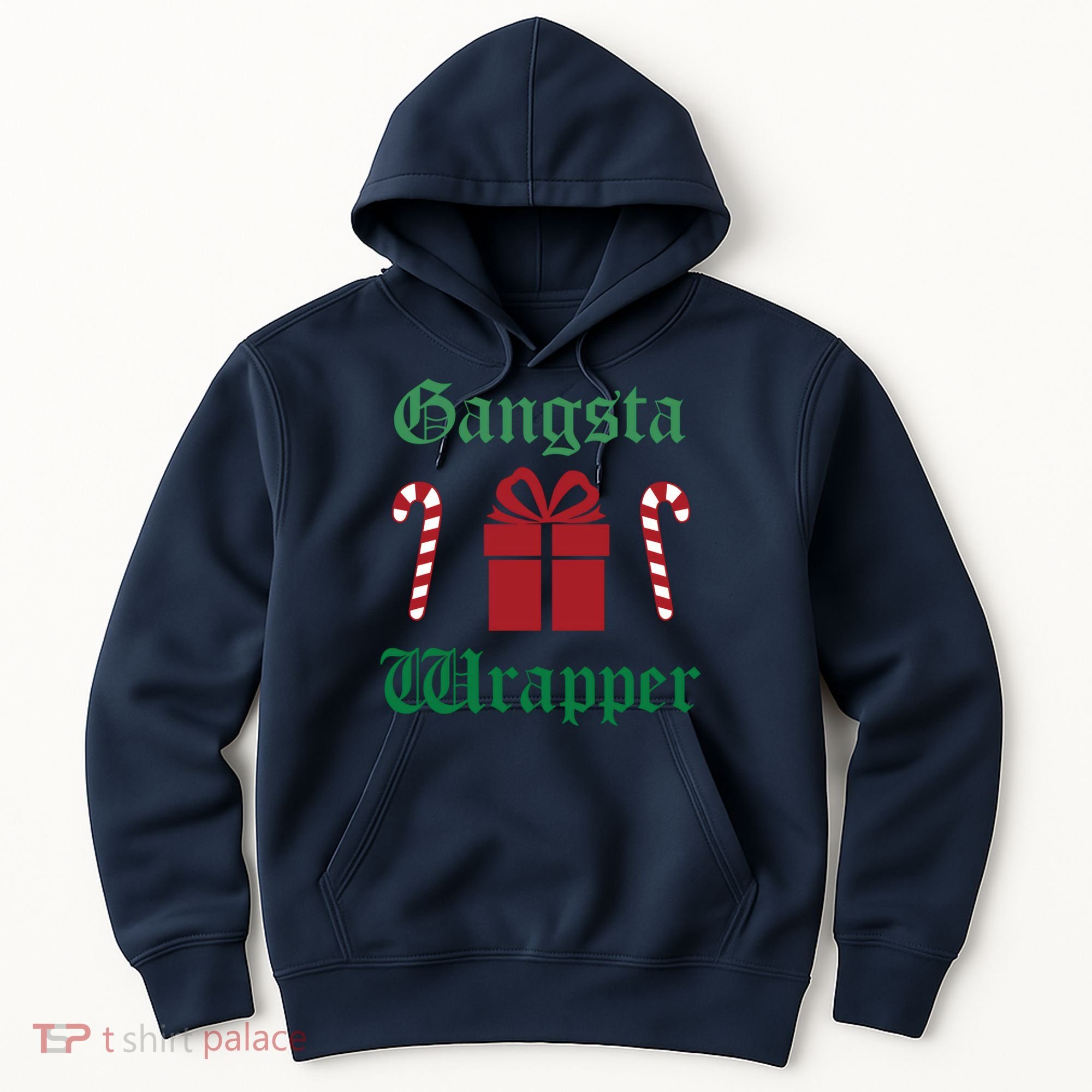 Gangsta Wrapper Christmas Hoodie