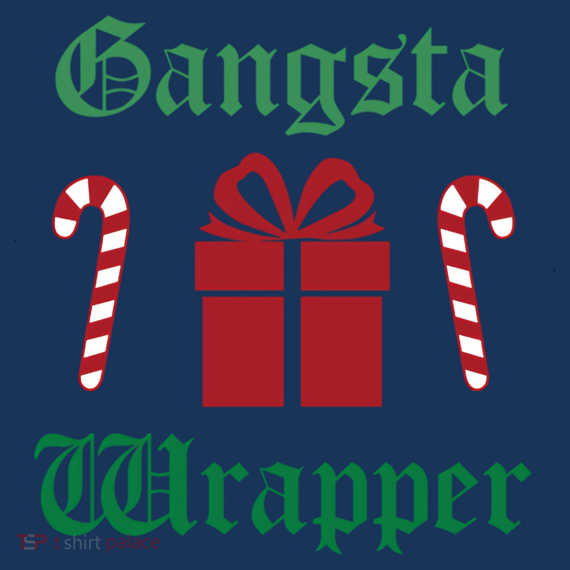 Gangsta Wrapper Christmas Sweatshirt