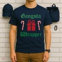Gangsta Wrapper Christmas T-Shirt thumb 6